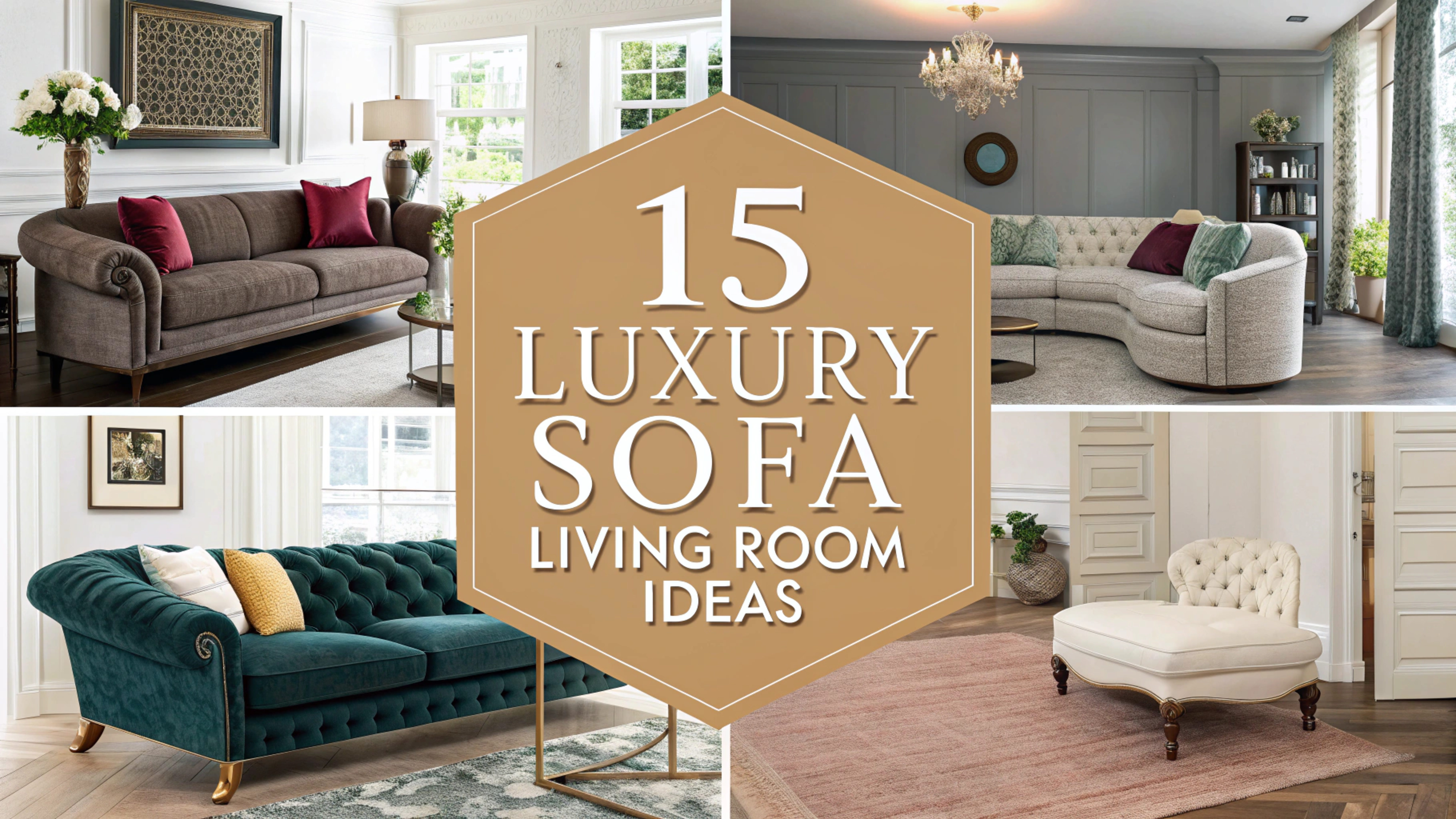 Luxury Sofa Living Room Ideas