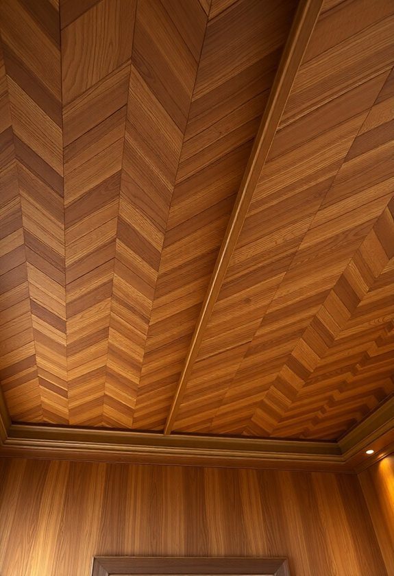 Wooden Ceiling Design Ideas: Solid Wood Ceiling Panels