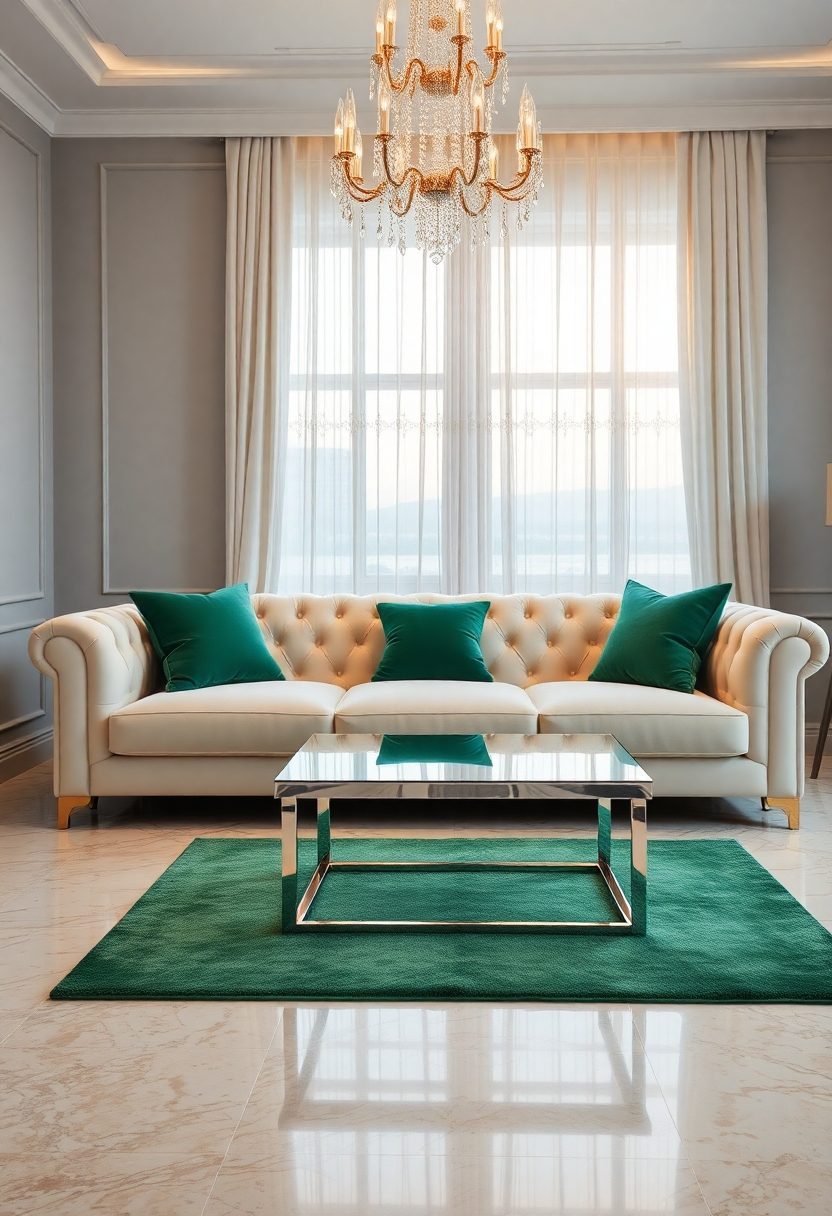 Luxury Sofa Living Room Ideas: Elegant Neutrals and Bold Accents