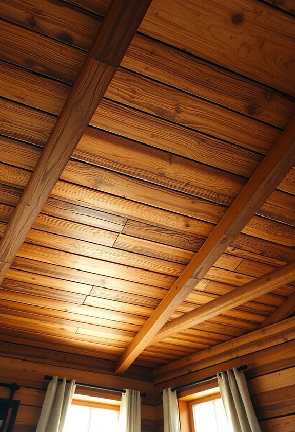 Wooden Ceiling Design Ideas: Rustic Charm Wooden Ceilings