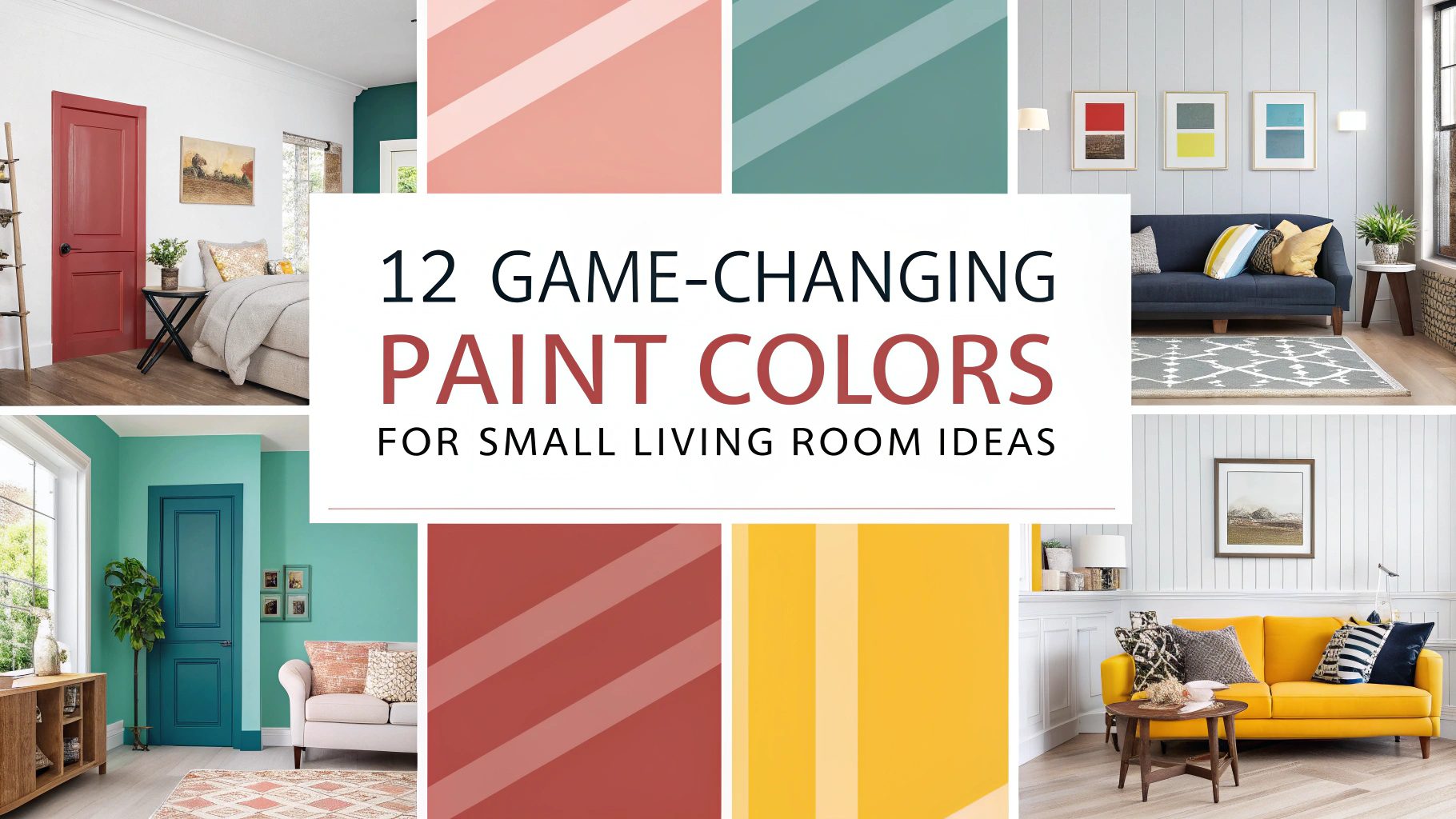 12 Game-Changing Paint Colors for Small Living Room Ideas