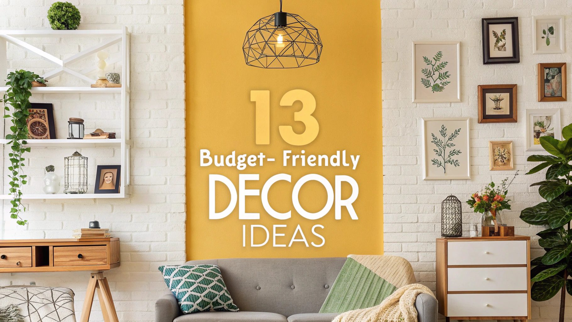 13 Budget-Friendly Decor Ideas