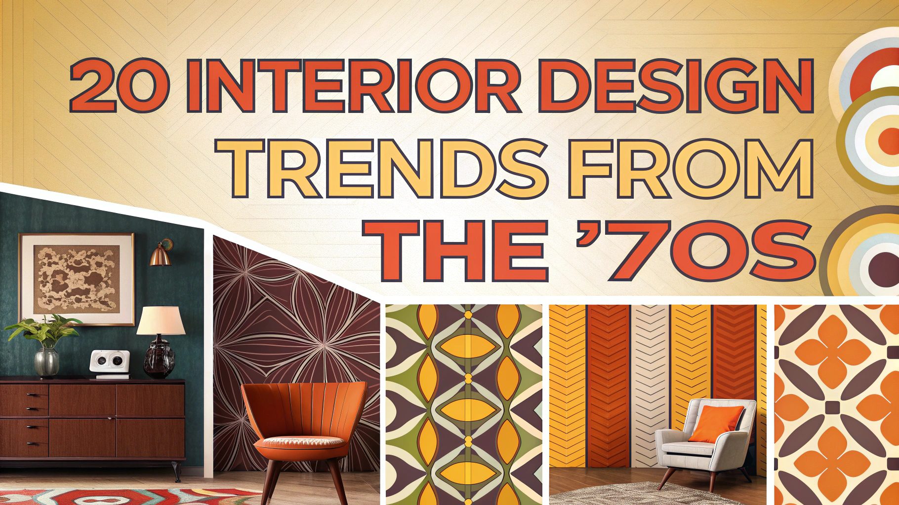 20 Interior Design Trends From the ’70s