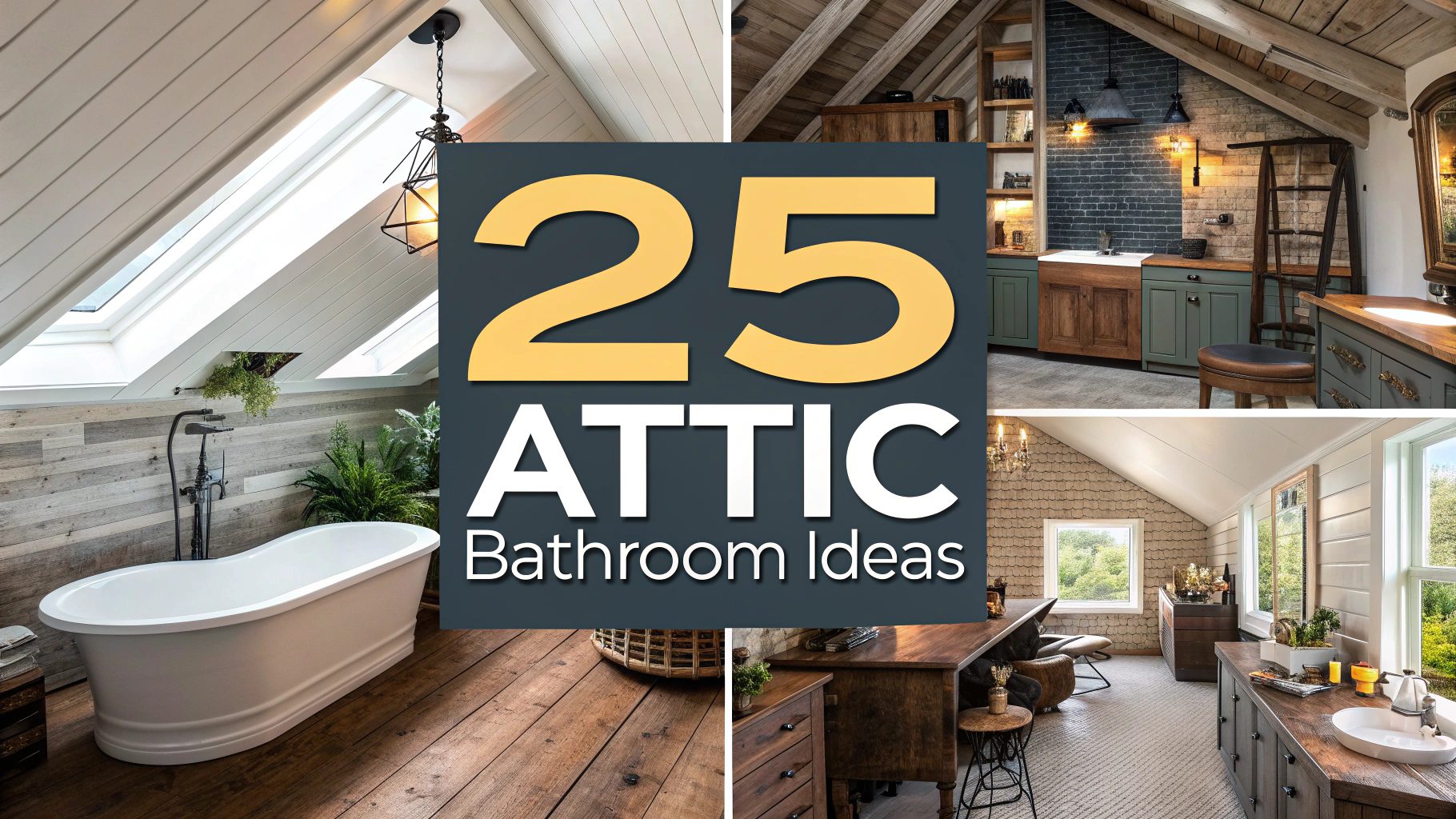 Attic bathroom Ideas