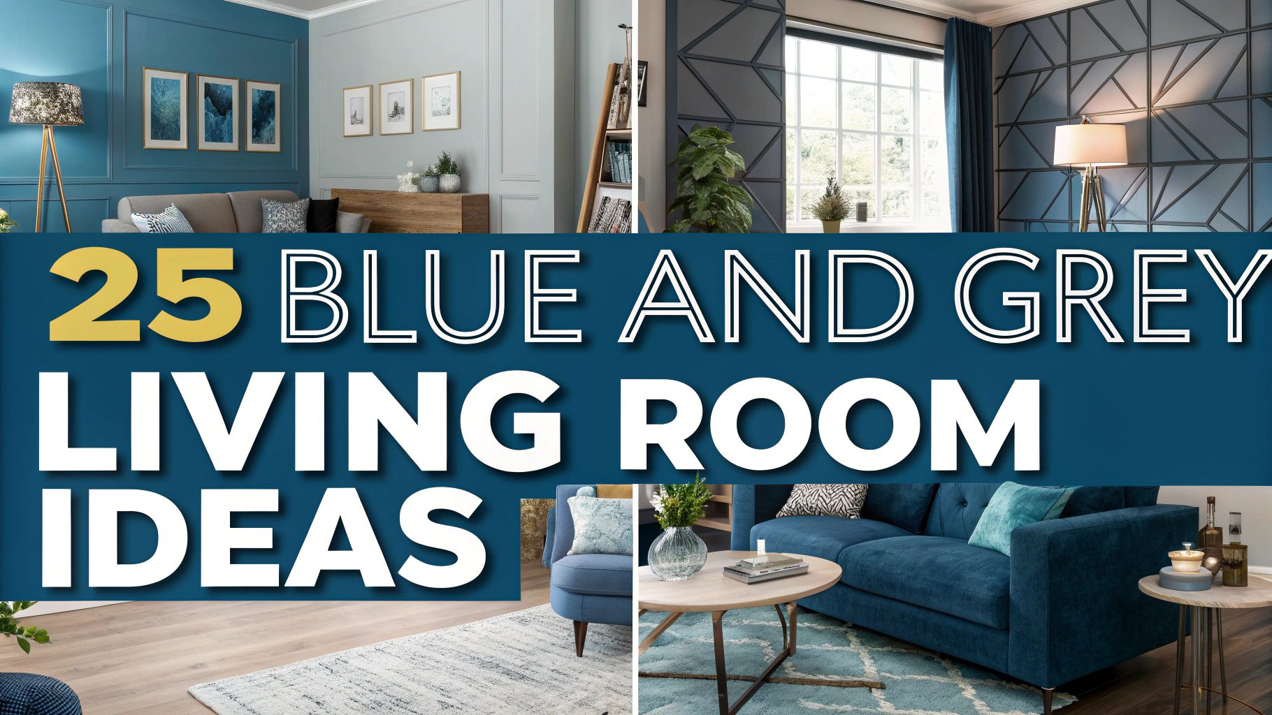 Blue And Grey Living Room Ideas