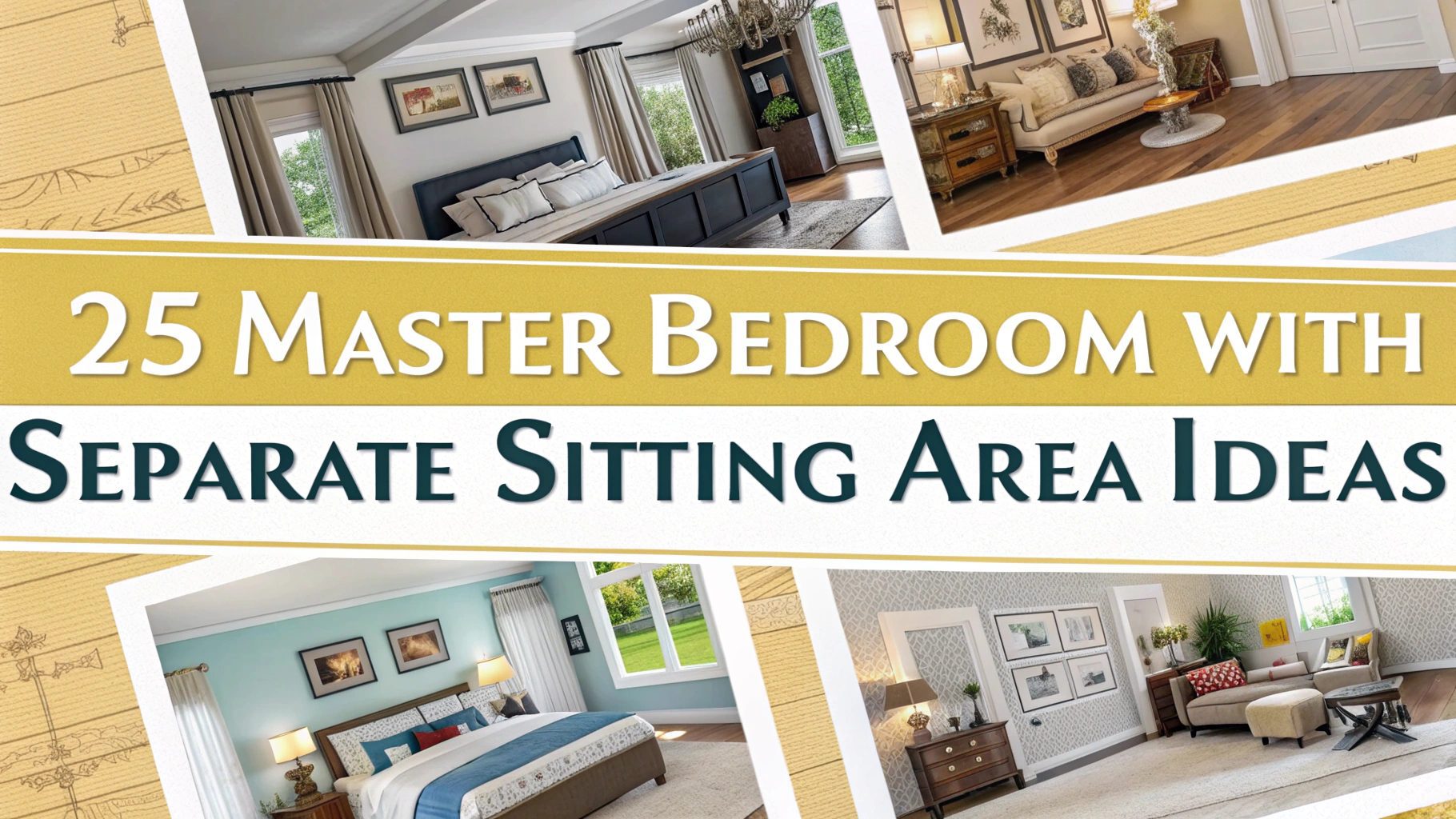 Master Bedroom With Separate Sitting Area Ideas
