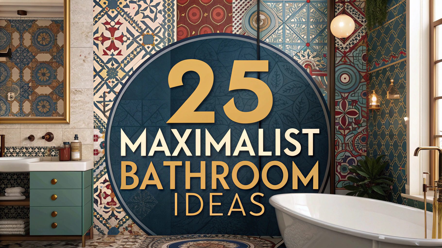 Maximalist Bathroom Ideas