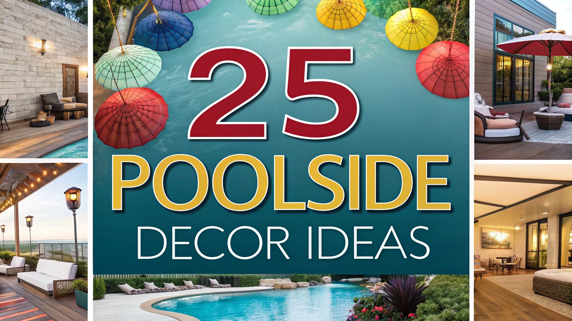 Poolside Decor Ideas