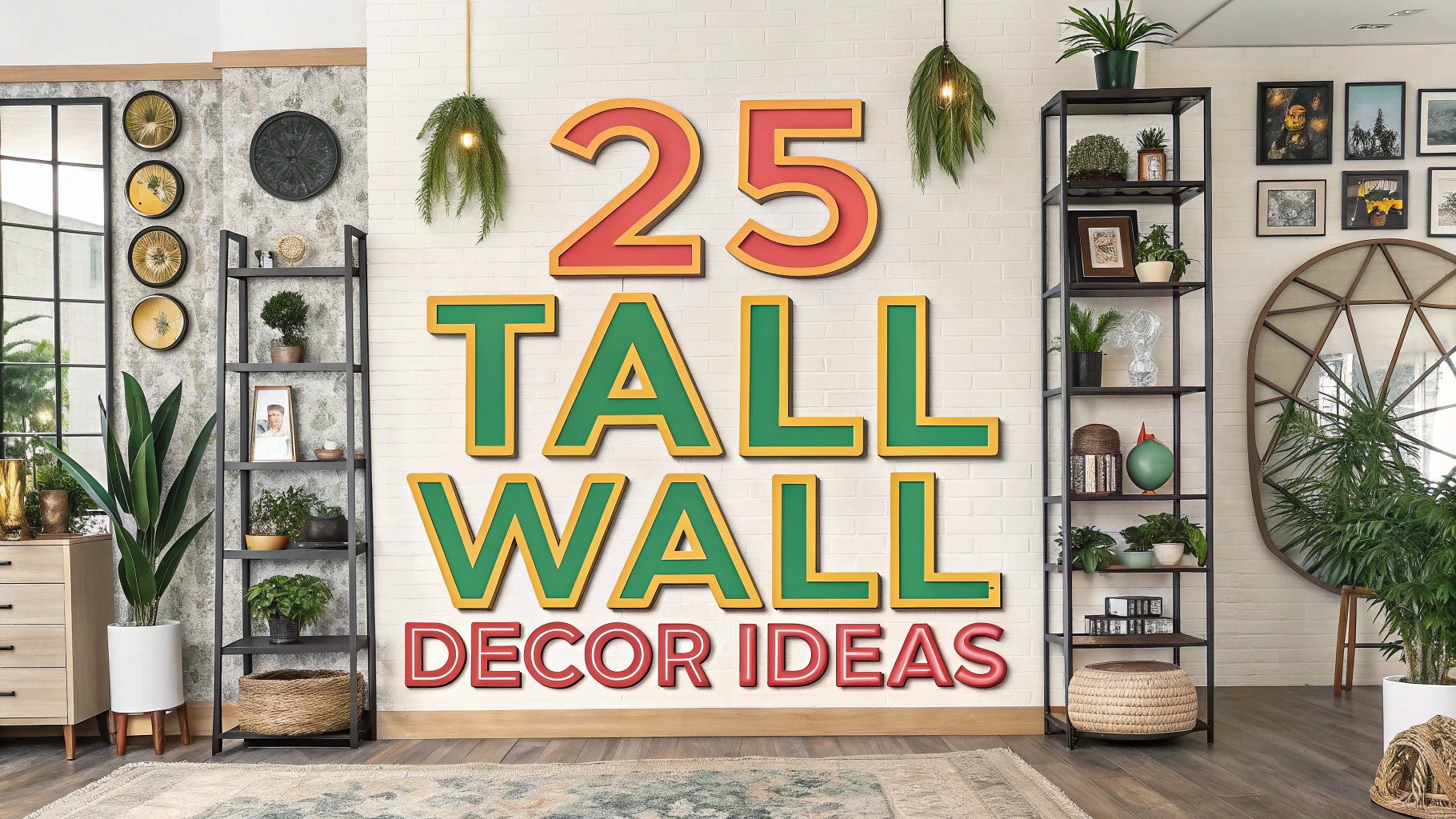 Tall Wall Decor Ideas