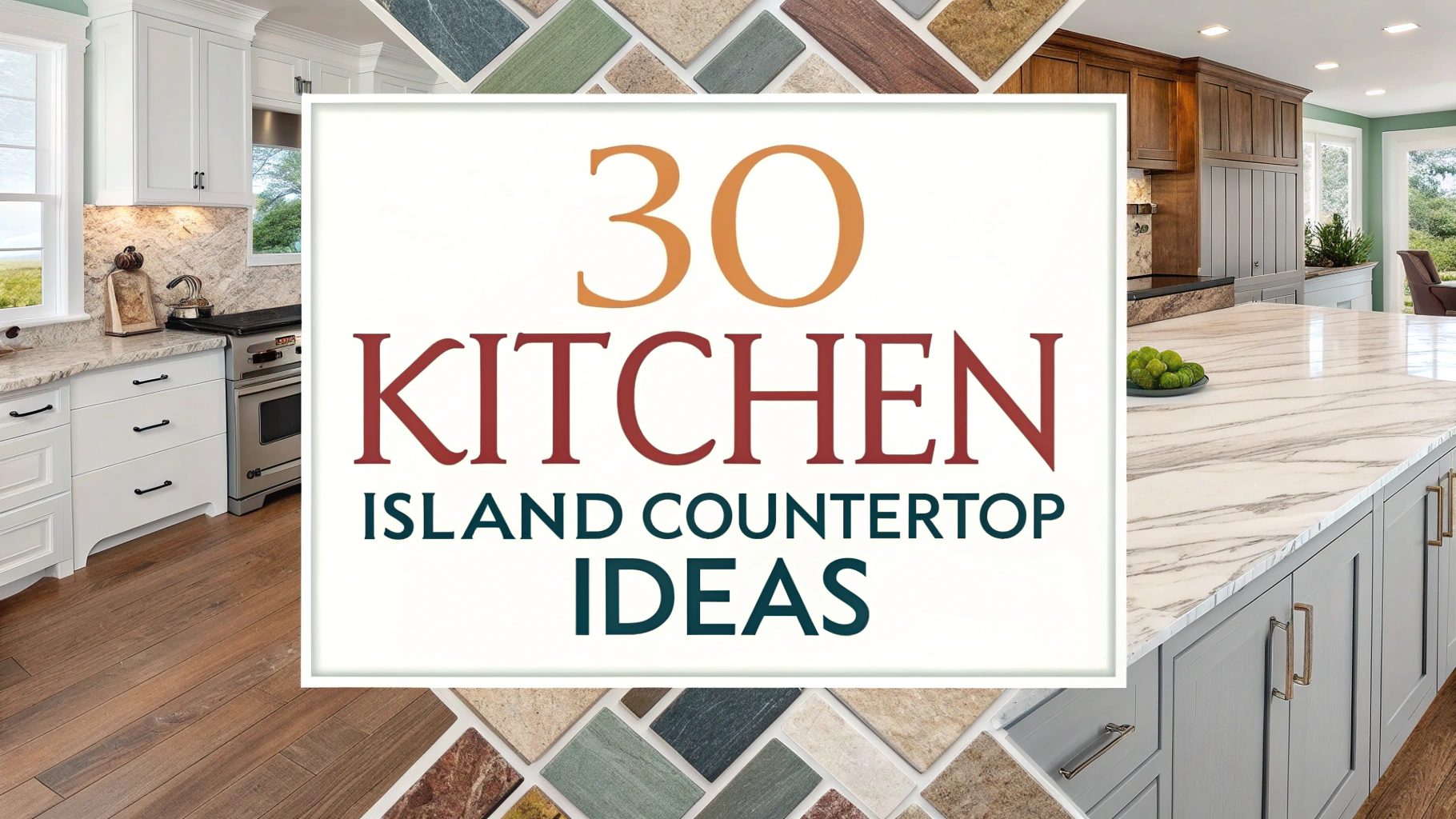 Kitchen Island Countertop Ideas