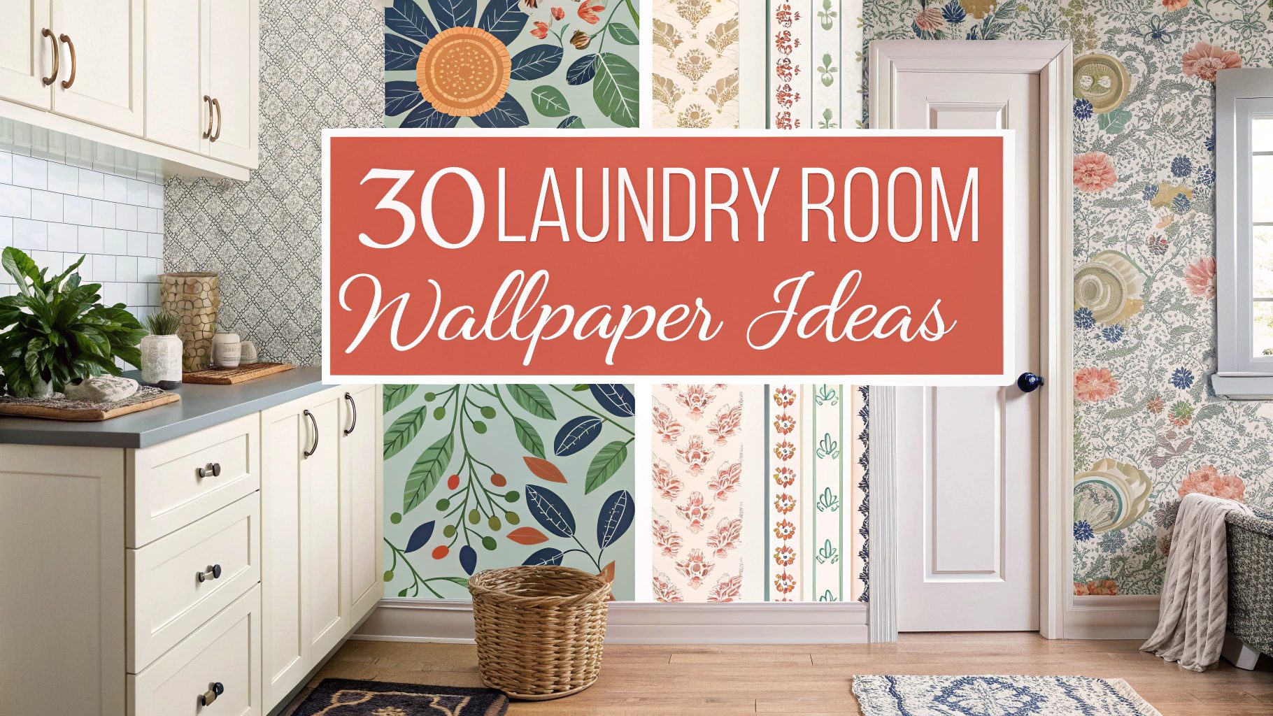 Laundry Room Wallpaper Ideas