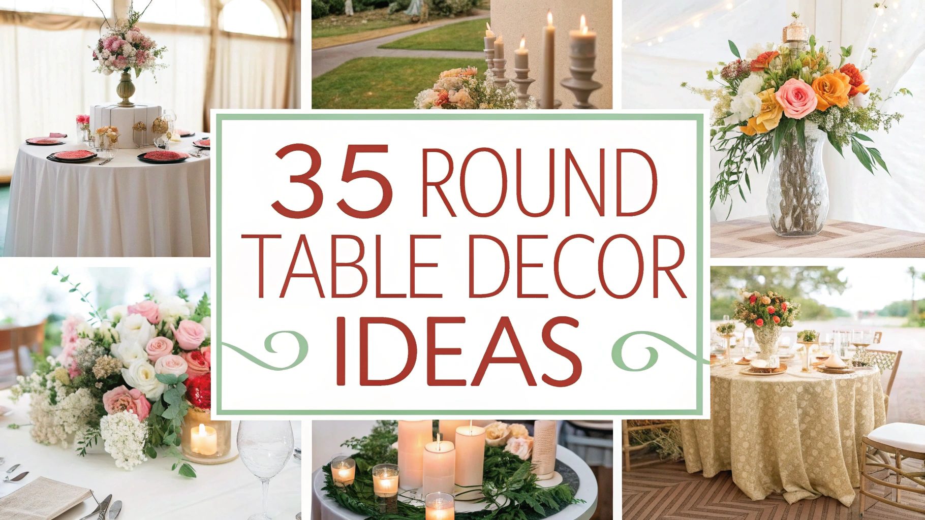 Round Table Decor Ideas