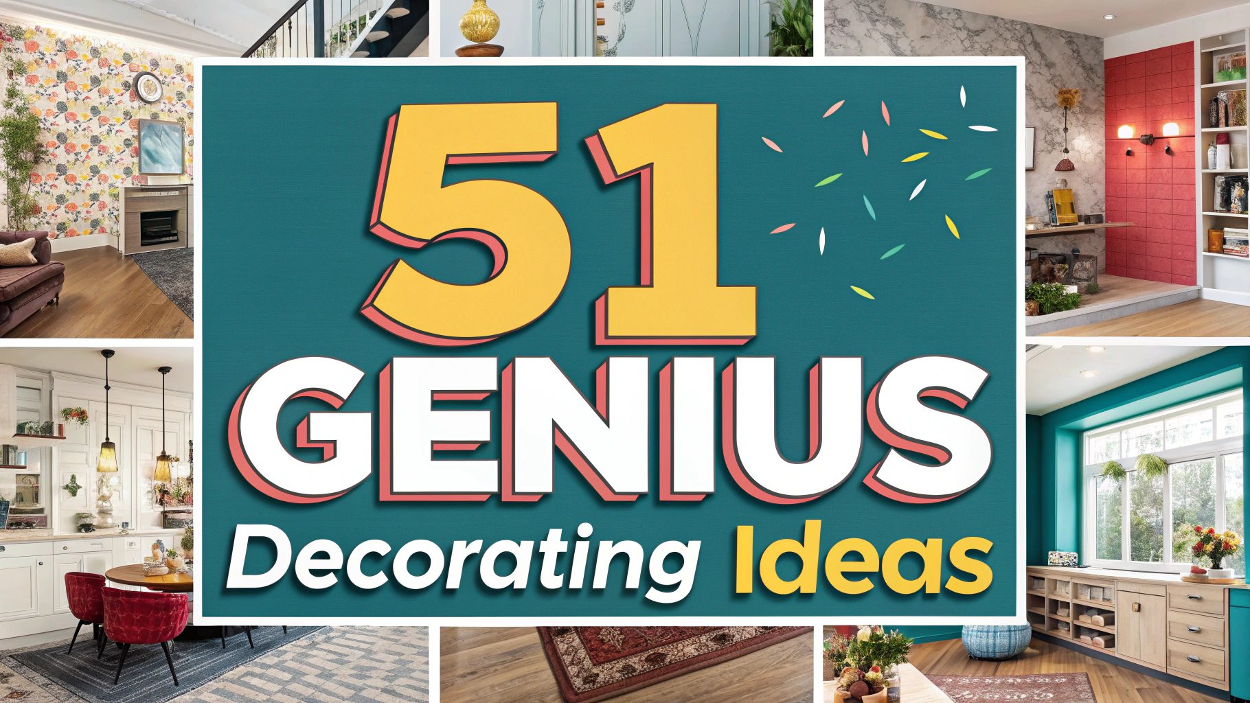 51 Genius Decorating Ideas