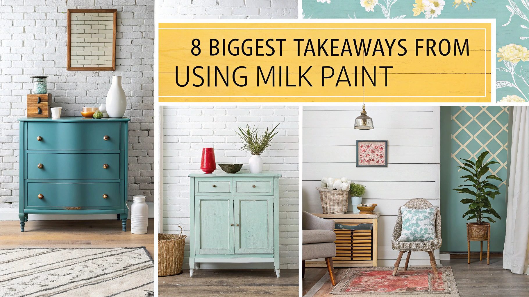 8 Biggest Takeaways from Using Milk Paint