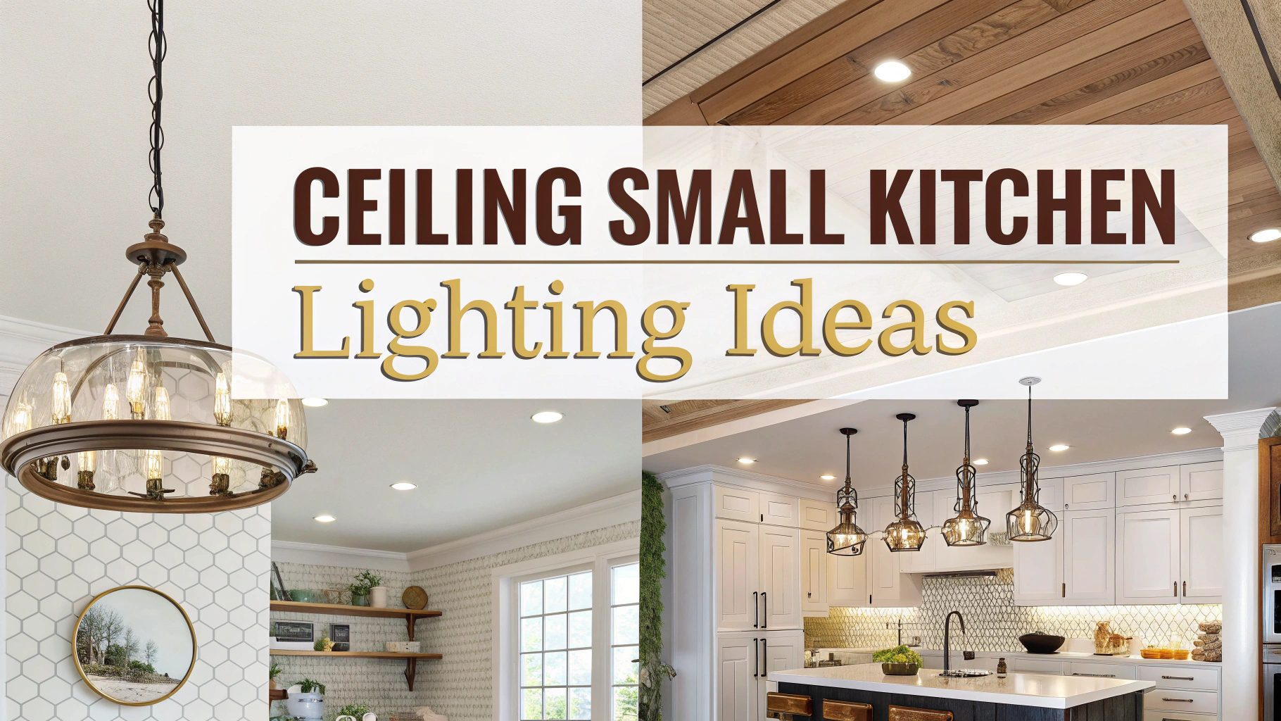 Ceiling Small Kitchen Lighting Ideas