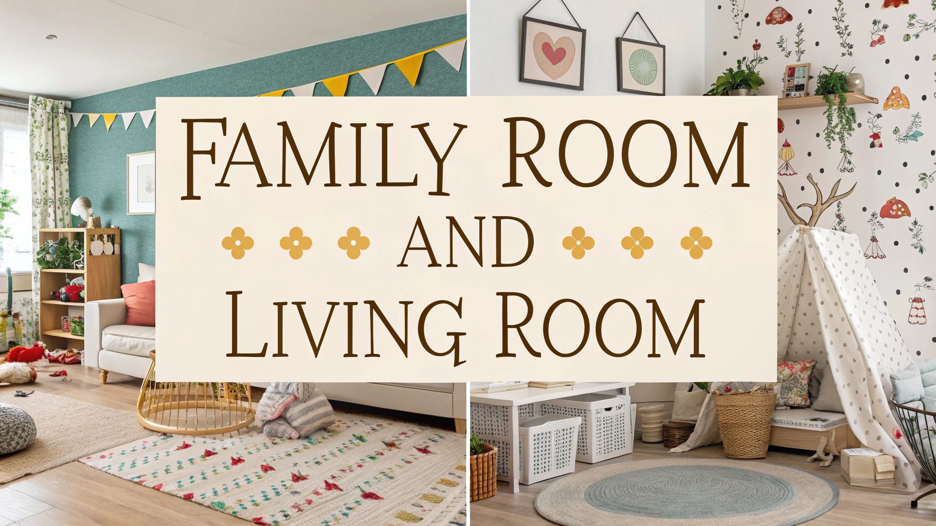 Family Room And Living Room
