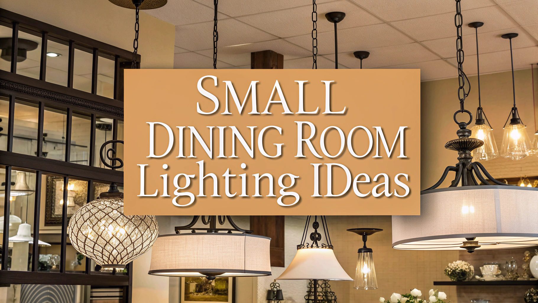 Small Dining Room Lighting Ideas