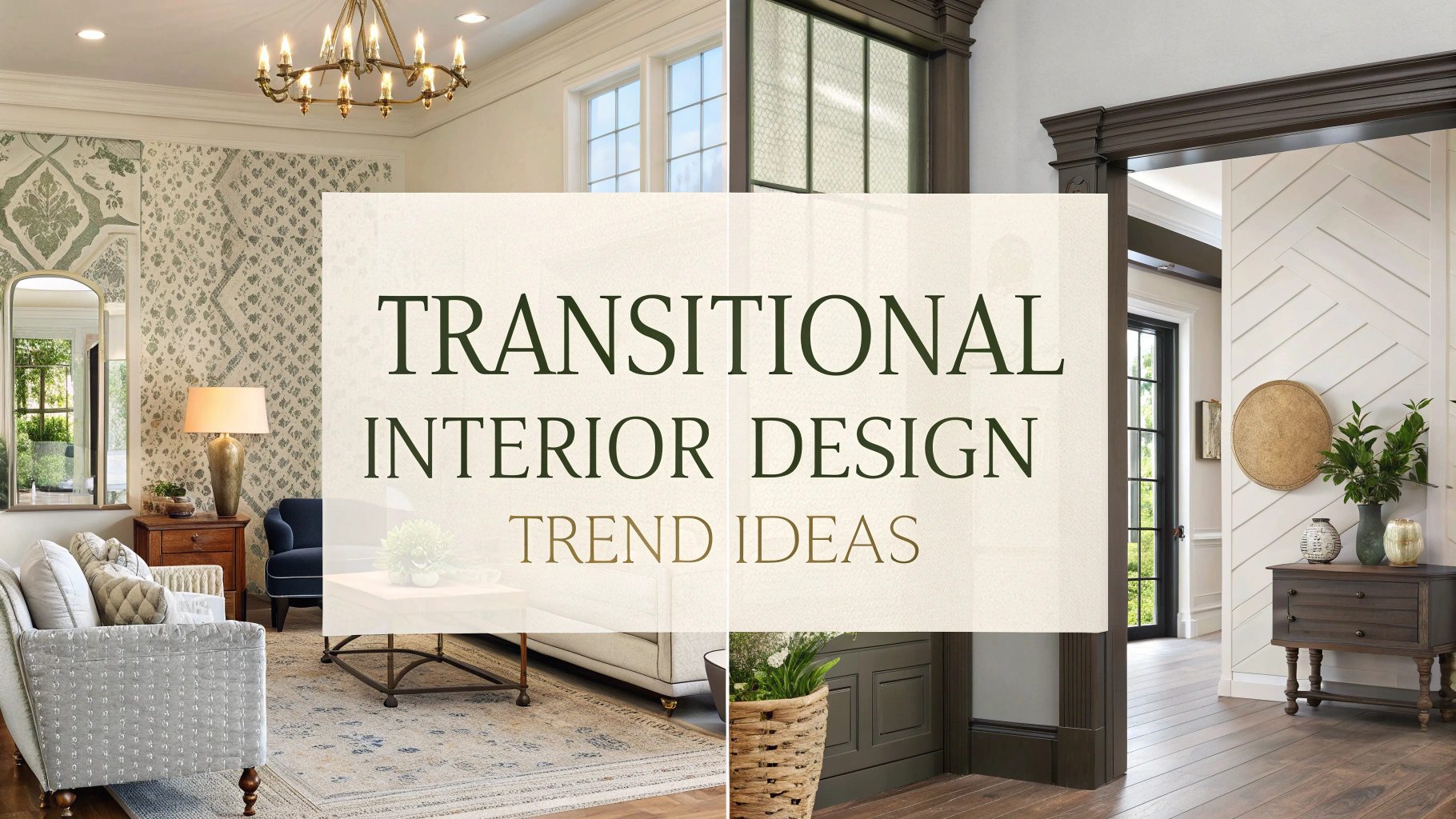 Transitional Interior Design Trend Ideas