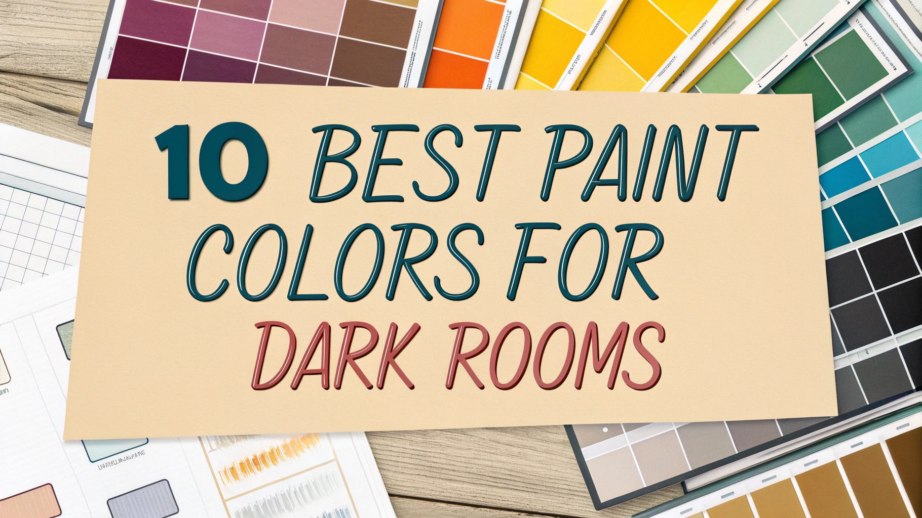 10 Best Paint colors For Dark Rooms