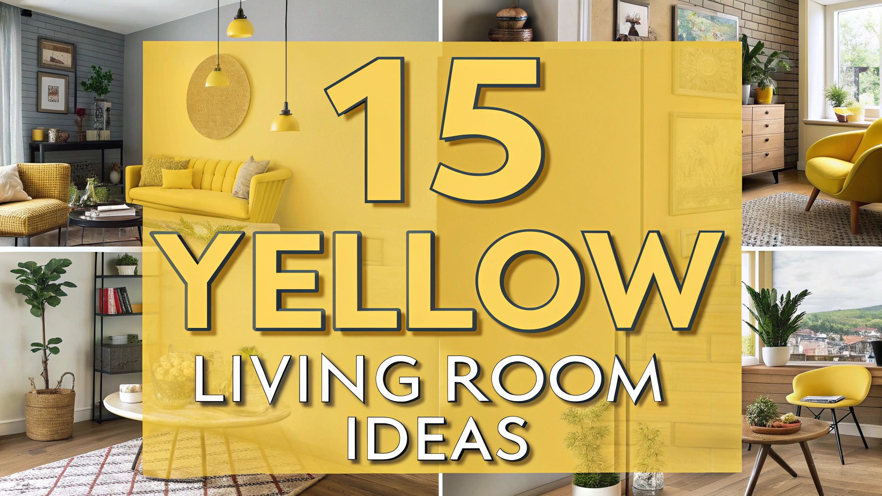Yellow Living Room Ideas