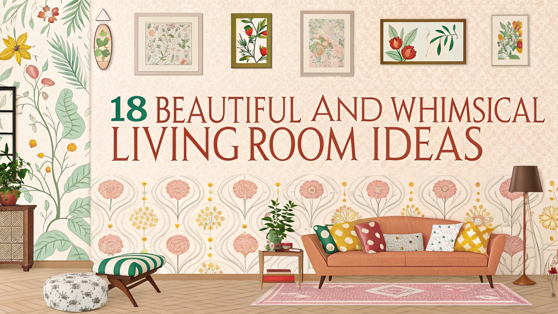 18 Beautiful And Whimsical Living Room Ideas