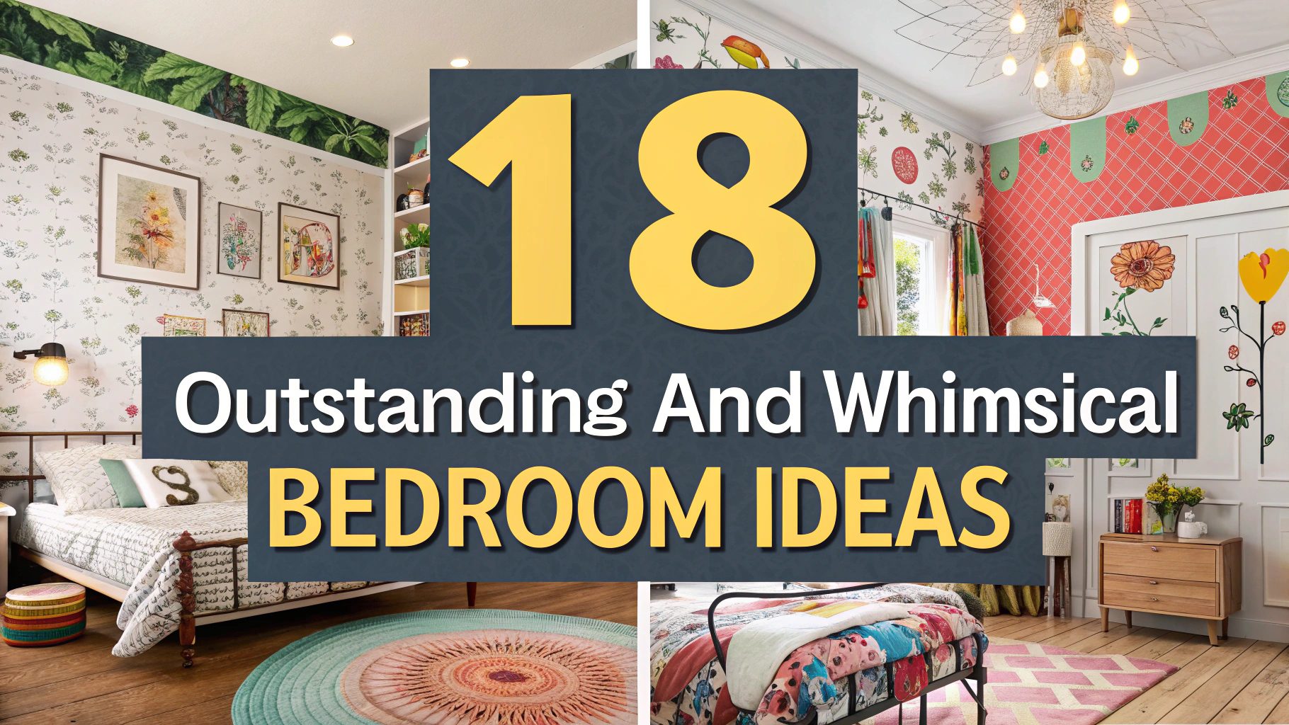 18 Outstanding And Whimsical Bedroom Ideas