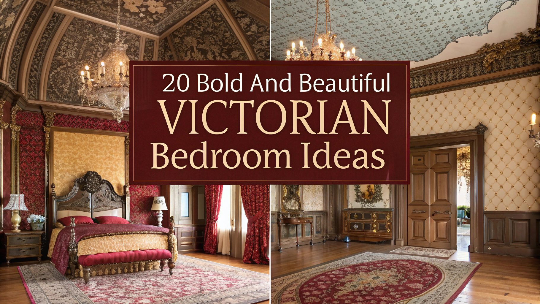 20 Bold And Beautiful Victorian Bedroom Ideas