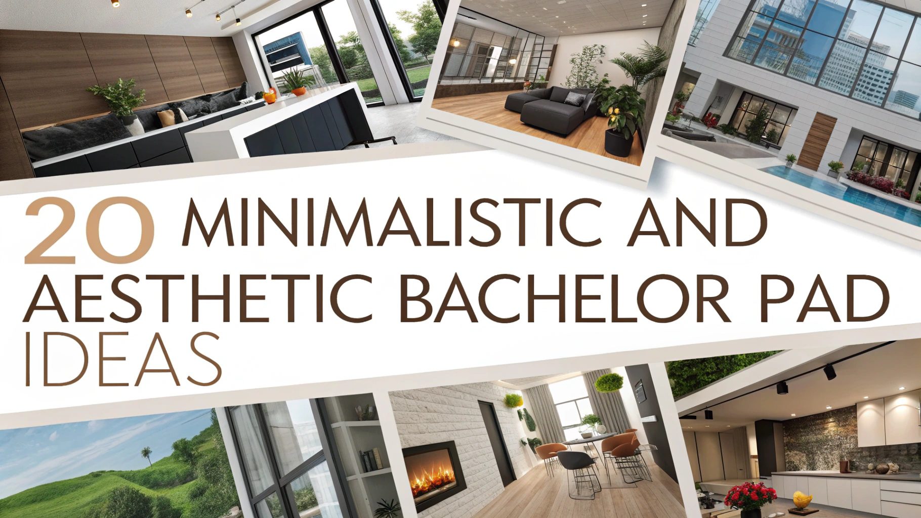 20 Minimalistic And Aesthetic Bachelor Pad Ideas