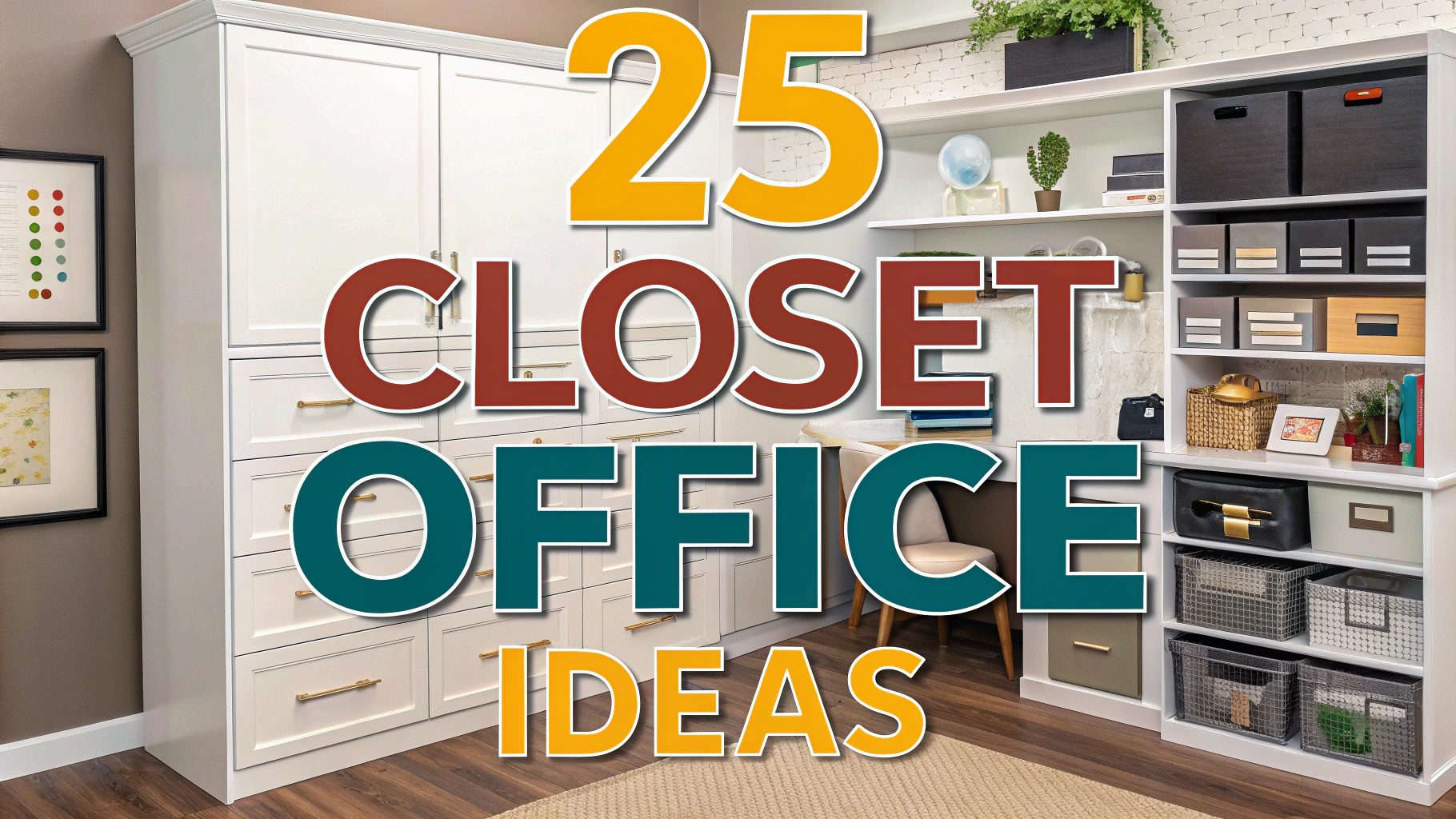 Closet Office Ideas