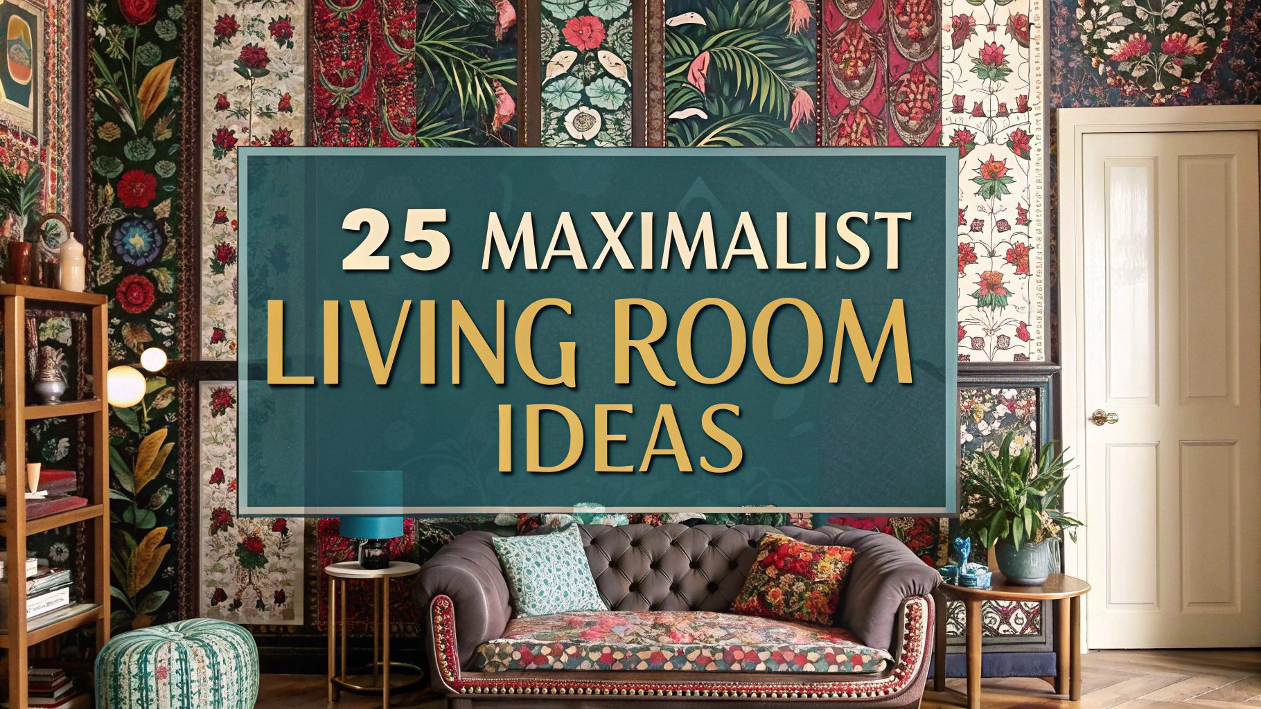 Maximalist Living Room Ideas