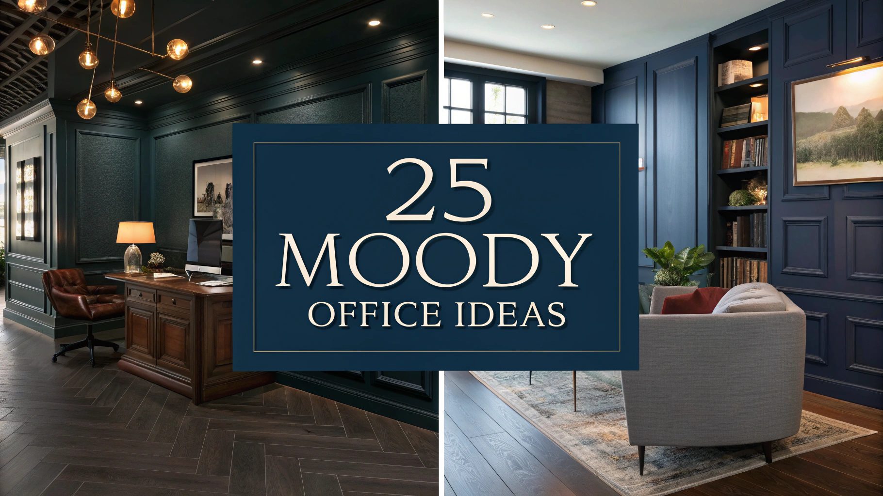Moody Office Ideas