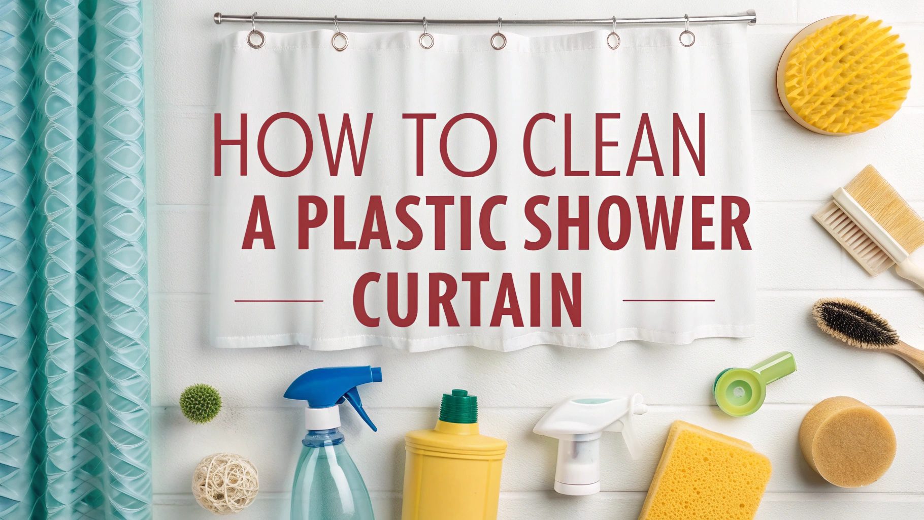 How To Clean A Plastic Shower Curtain