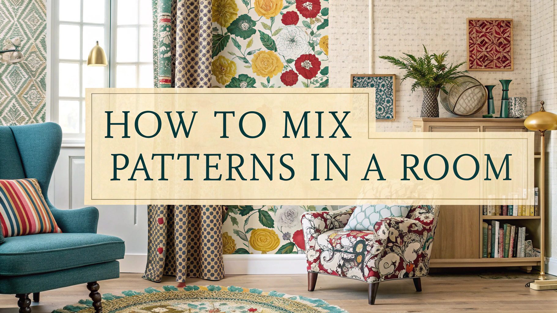 How To Mix Patterns In A Room