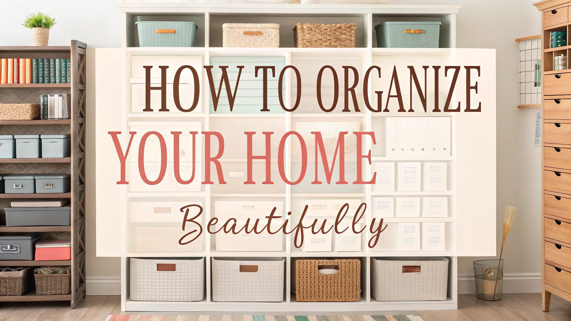 How To Organize Your Home Beautifully