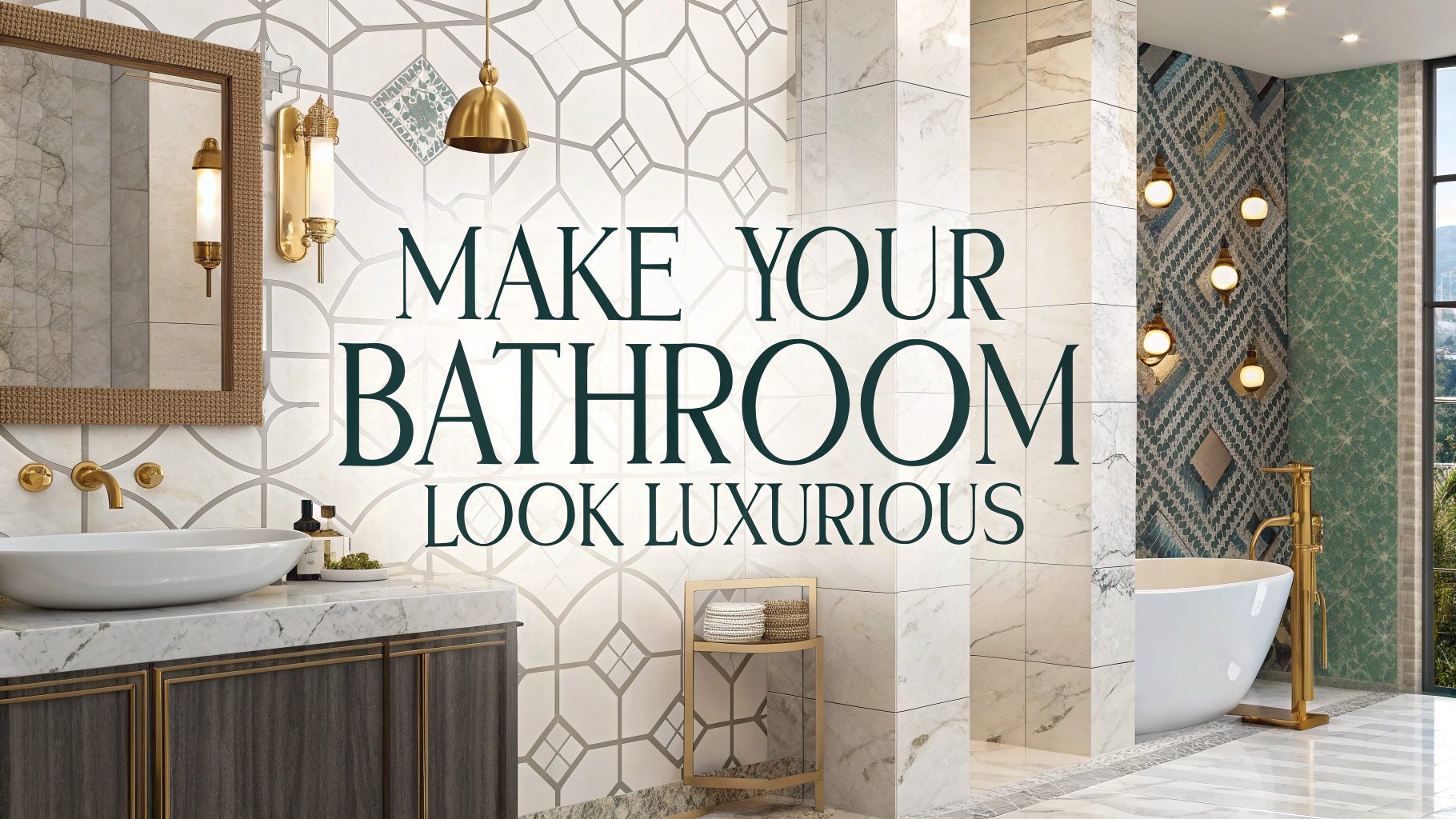 Make Your Bathroom Look Luxurious