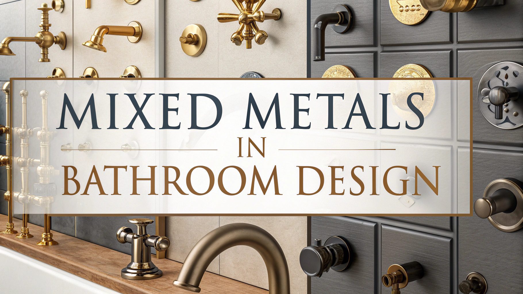 Mixed Metals in Bathroom Design