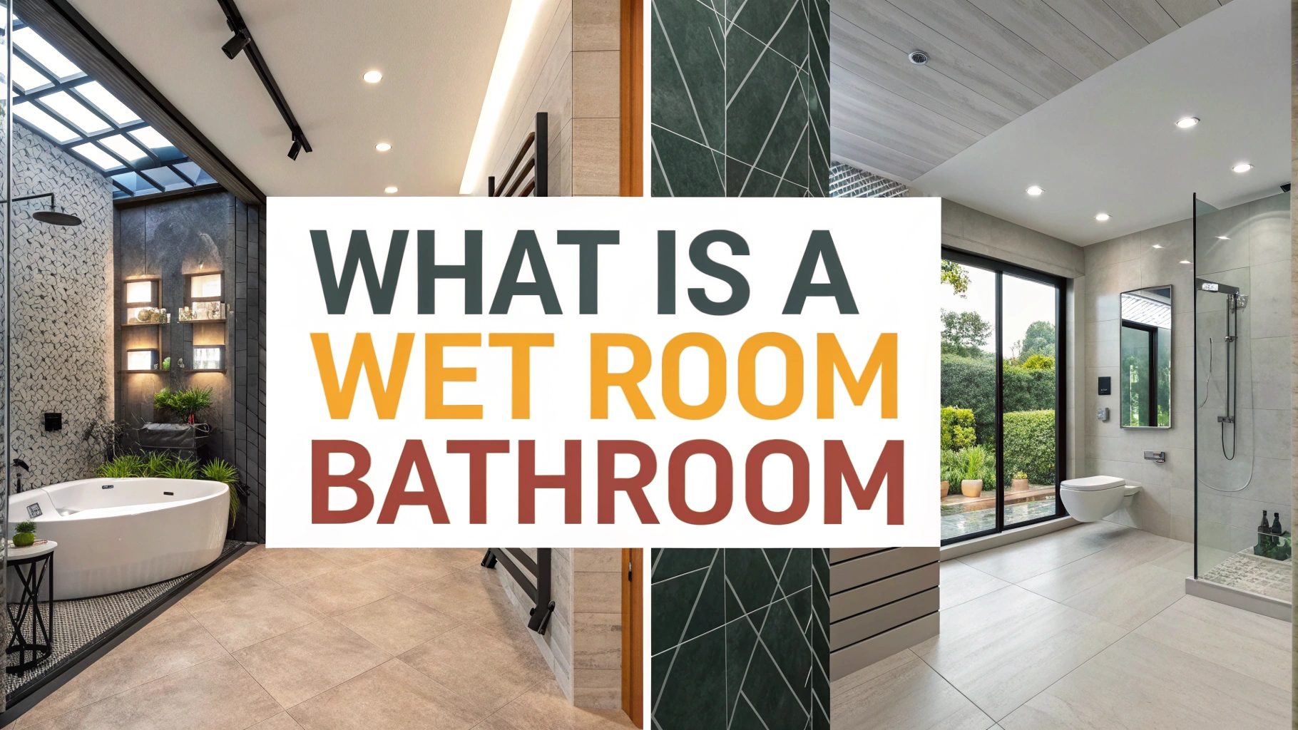 What Is A Wet Room Bathroom