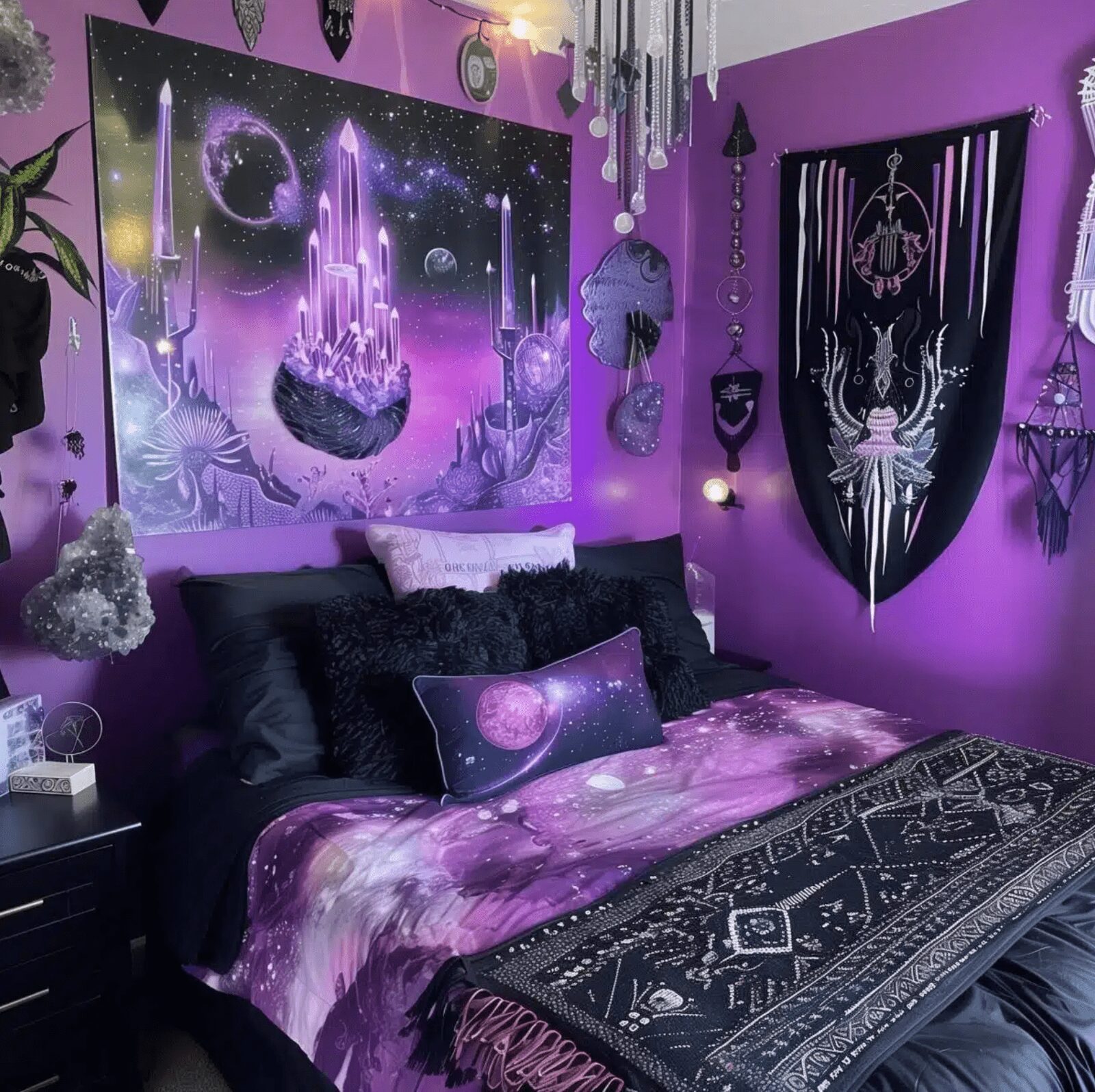 Cosmic Purple Retreat