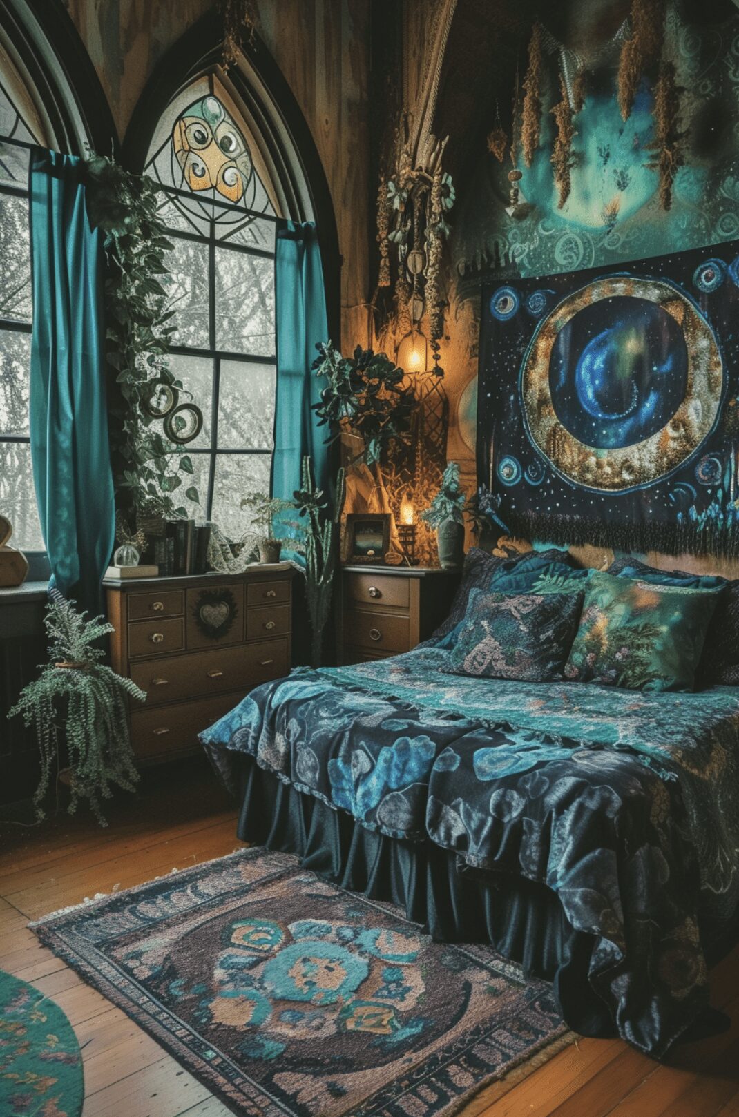 Mystic Forest Retreat - Dark Academia