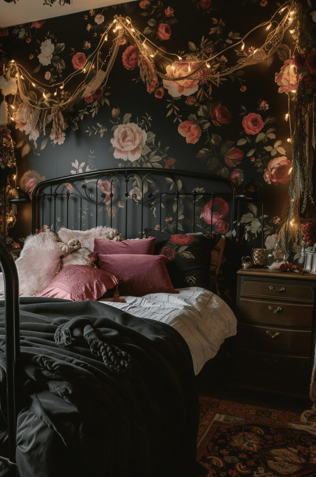 Floral Gothic Elegance