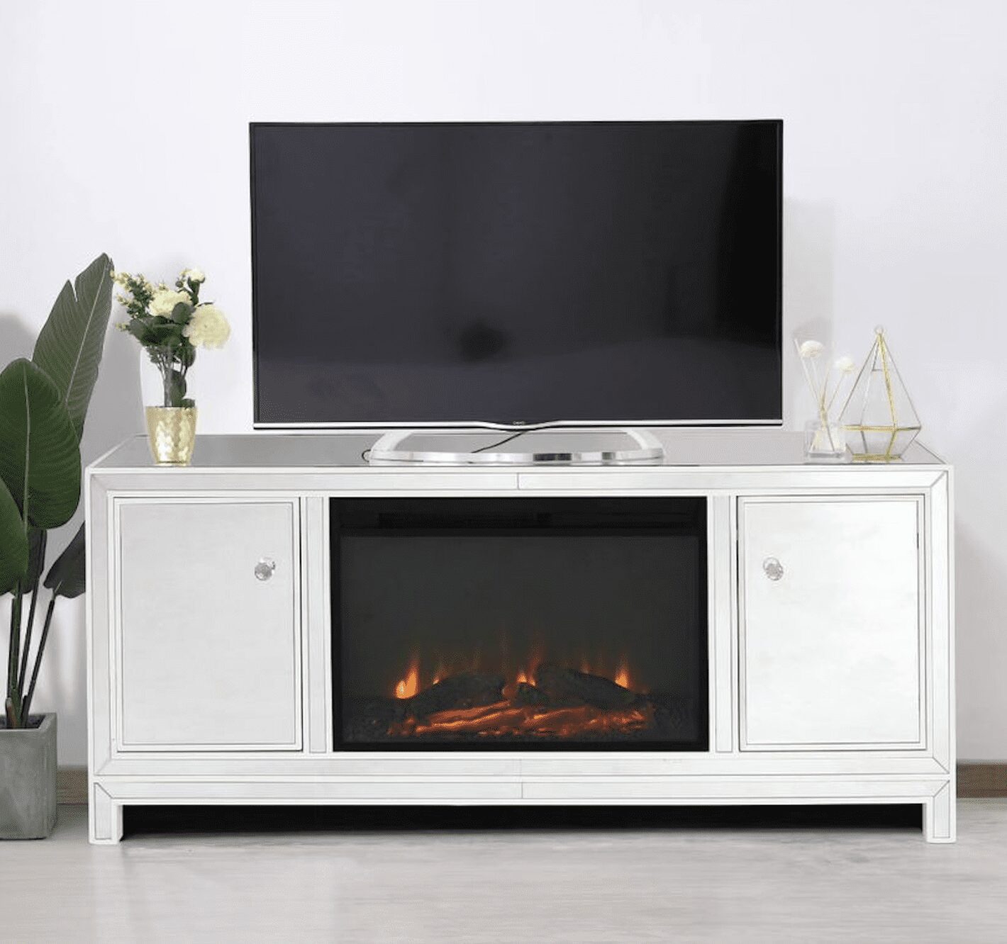 Contemporary Hearth Console