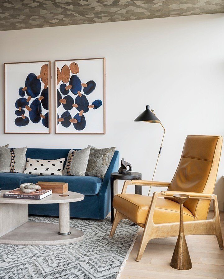 Sleek Leather Armchairs for Modern Farmhouse Style