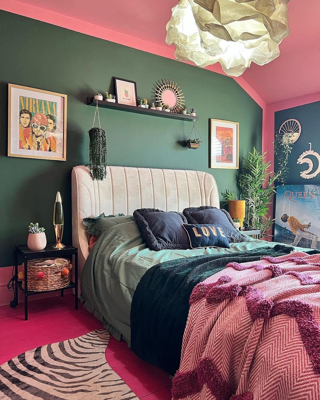 Moody Hues With Rock-Inspired Style