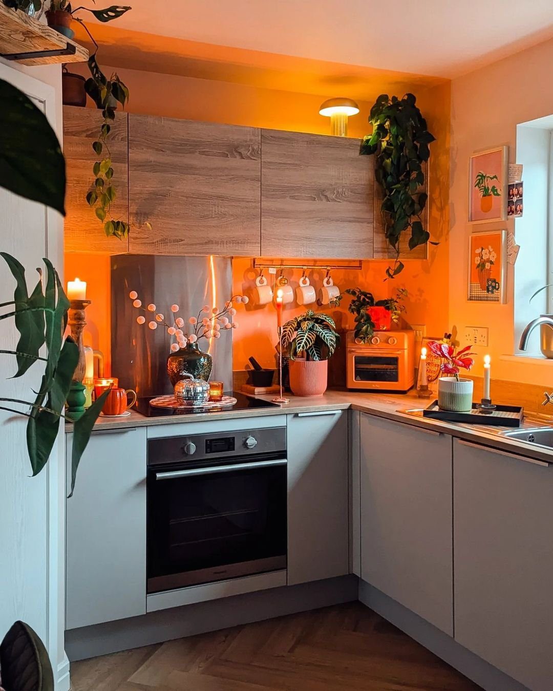 Cozy Glow With Warm, Moody Lighting