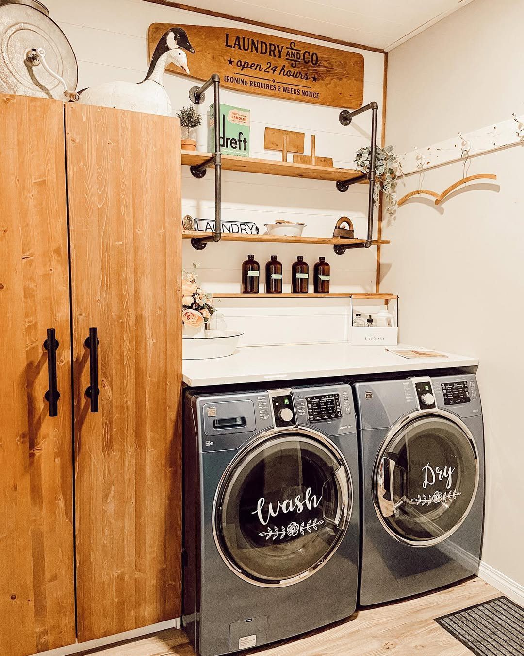 Rustic Farmhouse Charm With Industrial Flair
