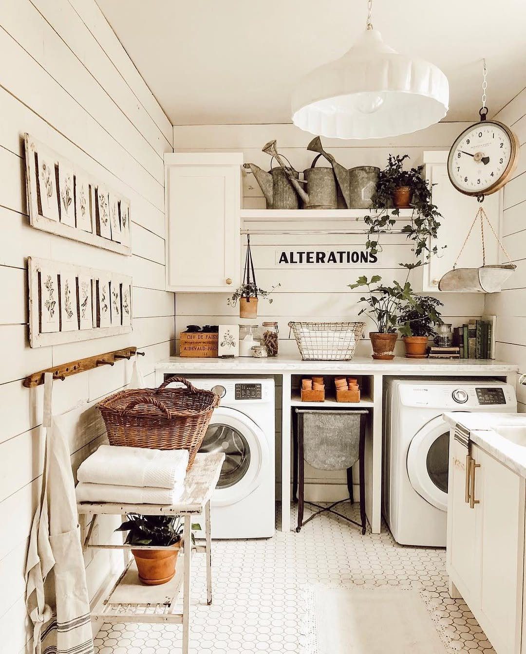 Vintage Farmhouse Charm With Rustic Accents