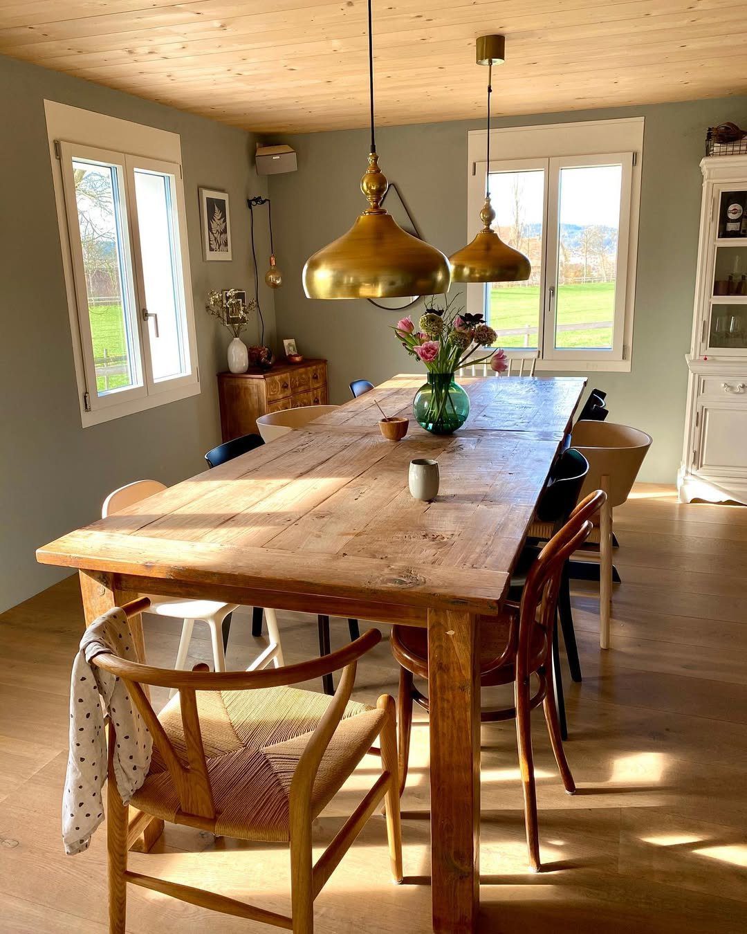 Rustic Elegance And Sunlit Fusion