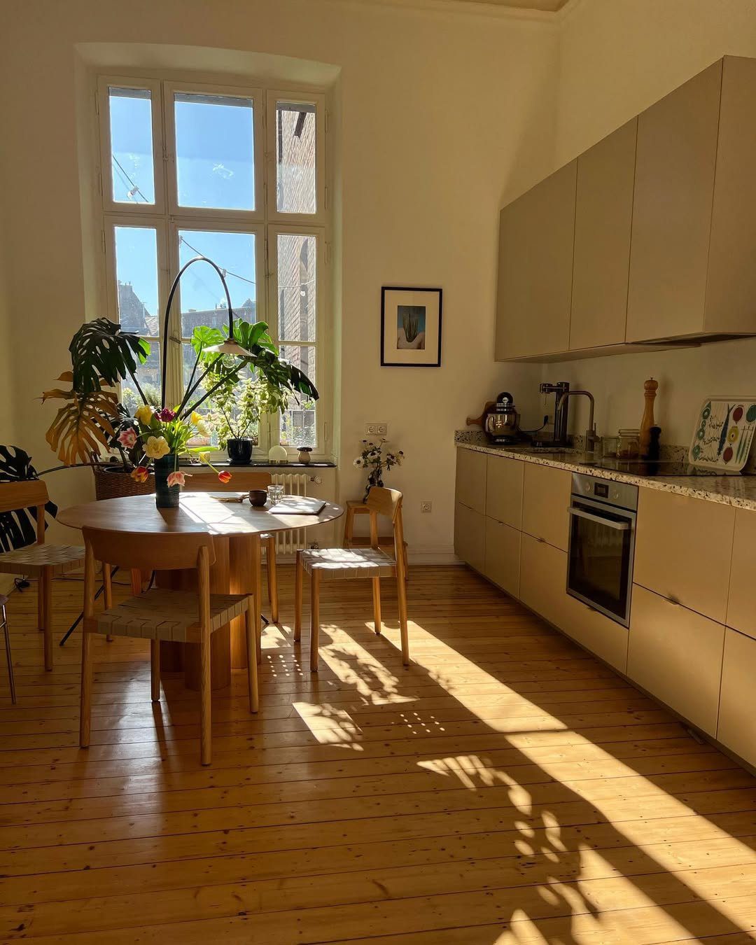 A Sunlit Harmony Of Wood And Light