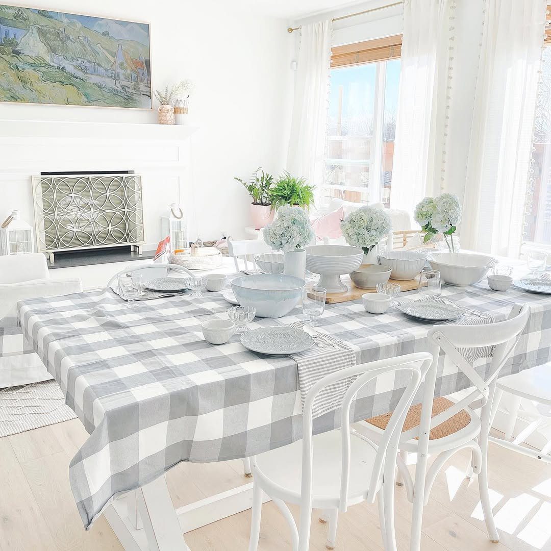 A Sun Soaked Farmhouse Dining Delight