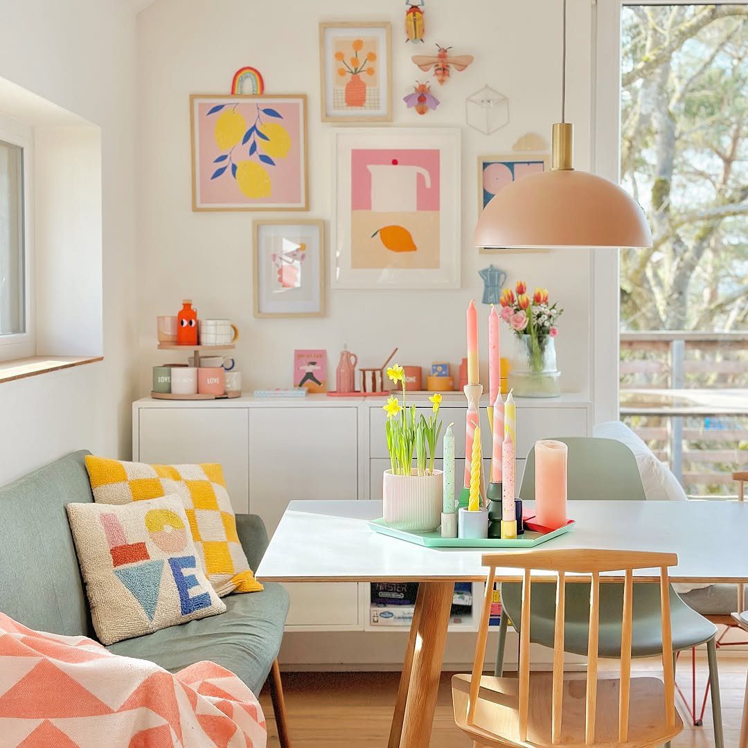 A Playful Pastel Dream In Sunlight